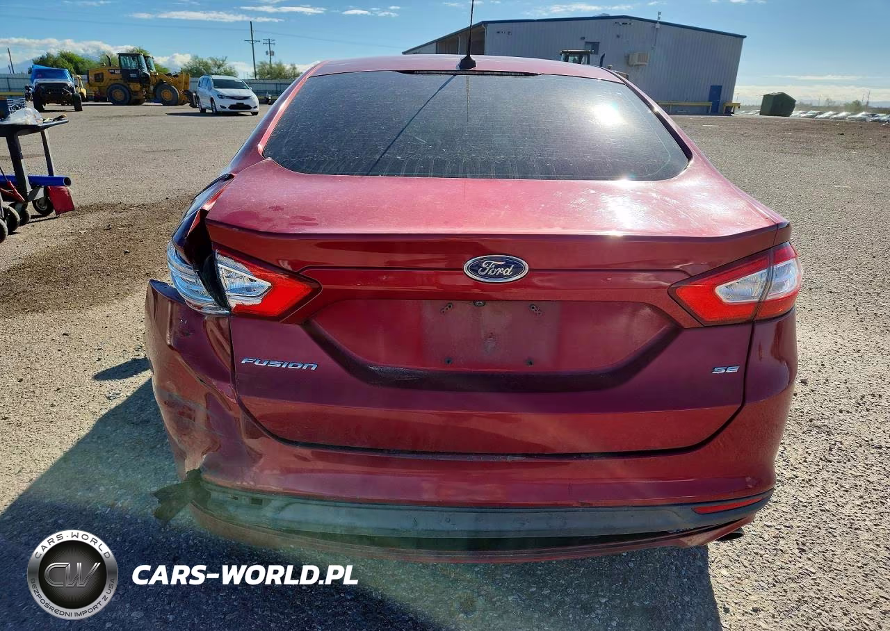 2016 Ford Fusion Se VIN:3FA6P0H71GR386225 - 6