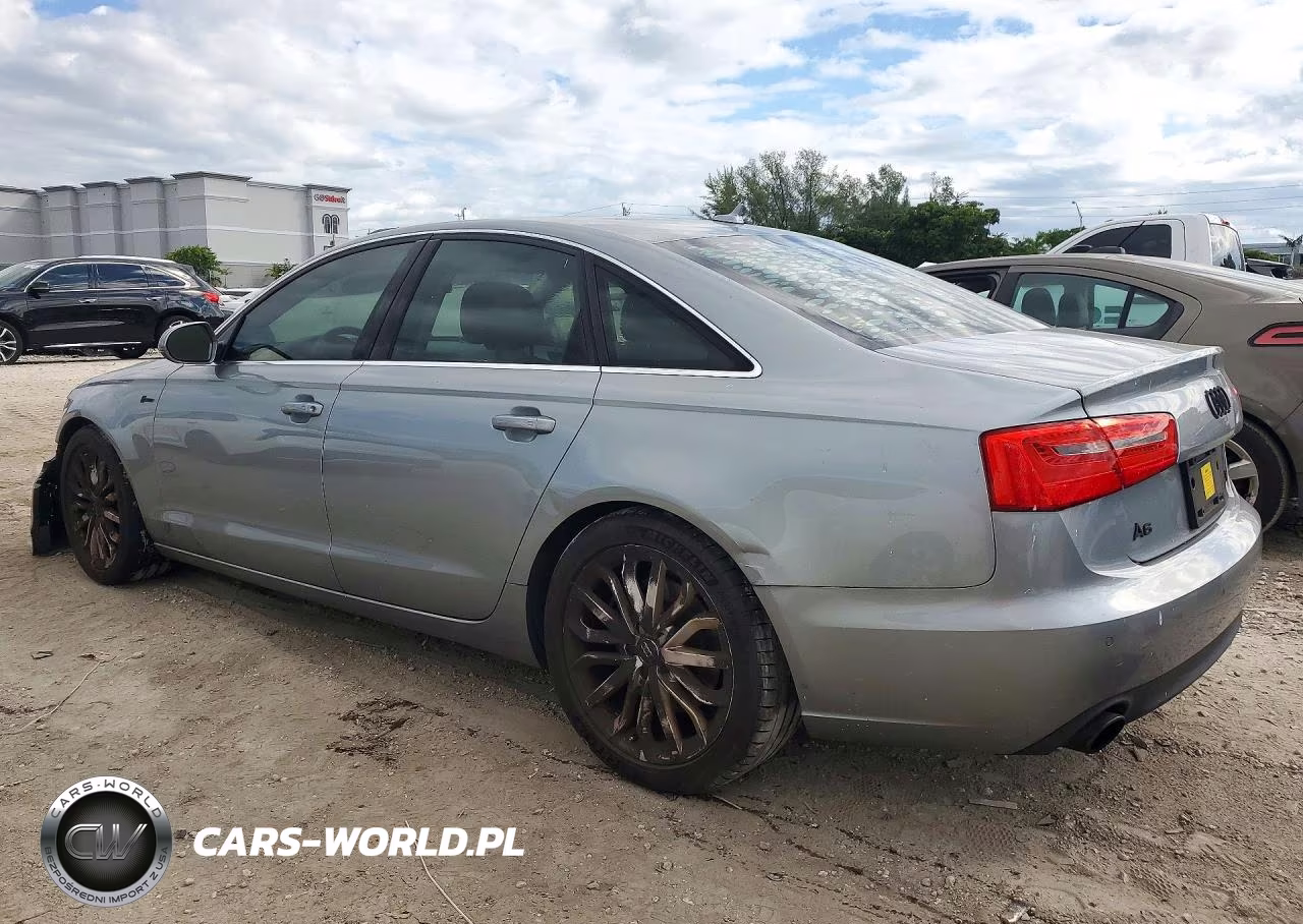 2012 Audi A6 Premium Plus VIN:WAUGGAFC7CN129326 - 2