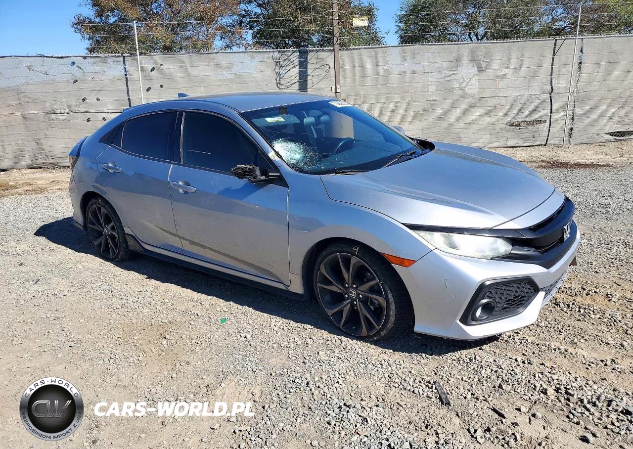 2018 Honda Civic Sport VIN:SHHFK7H41JU408089 - 4