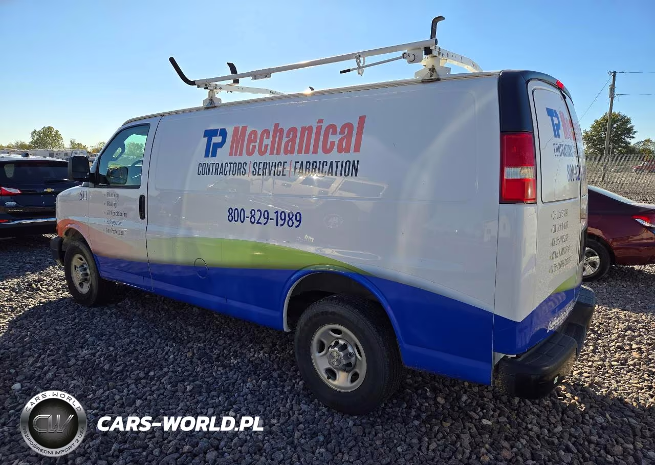 2016 Chevrolet Express G2500 VIN:1GCWGAFF8G1118213 - 2