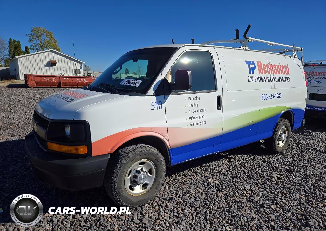 2016 Chevrolet Express G2500 VIN:1GCWGAFF9G1119614 - 1