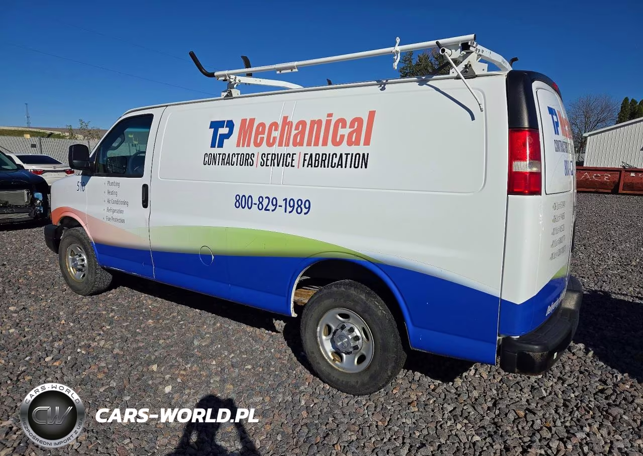 2016 Chevrolet Express G2500 VIN:1GCWGAFF9G1119614 - 2