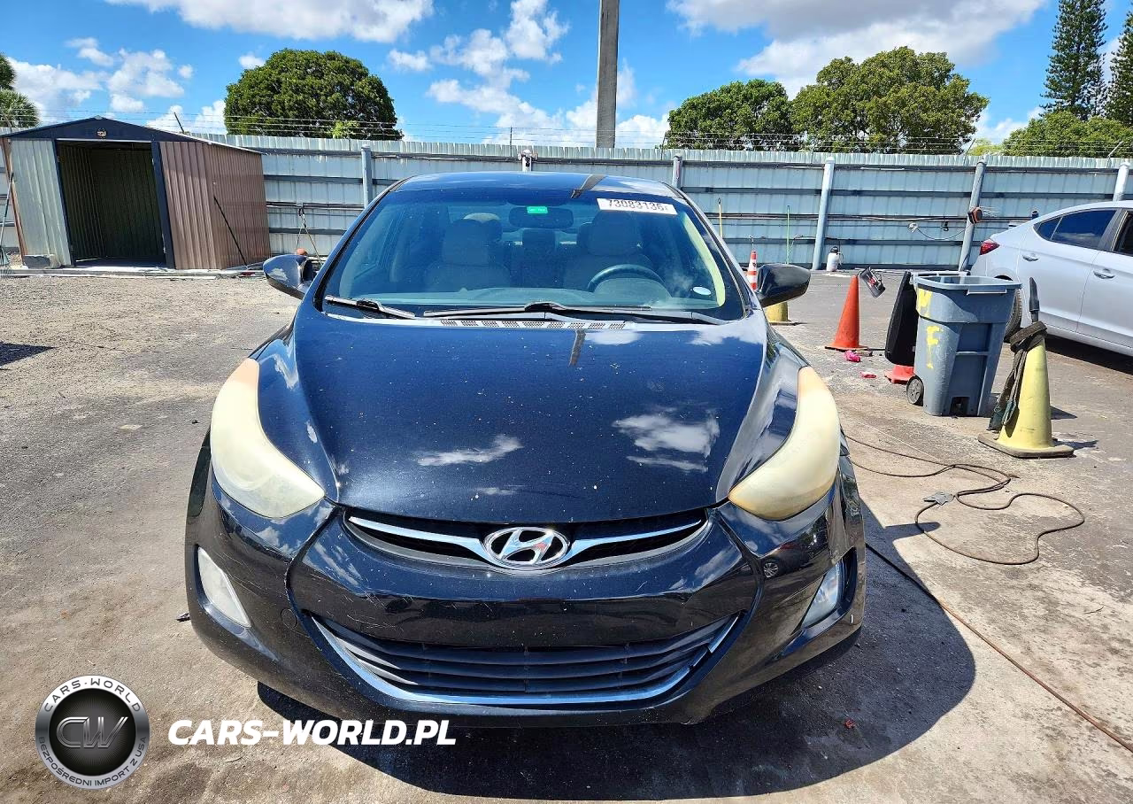 2013 Hyundai Elantra Gls VIN:5NPDH4AE0DH339720 - 5