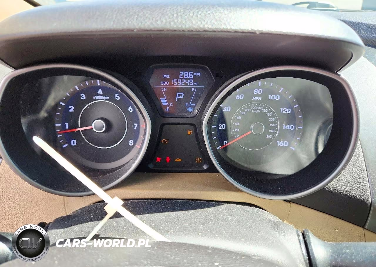 2013 Hyundai Elantra Gls VIN:5NPDH4AE0DH339720 - 9