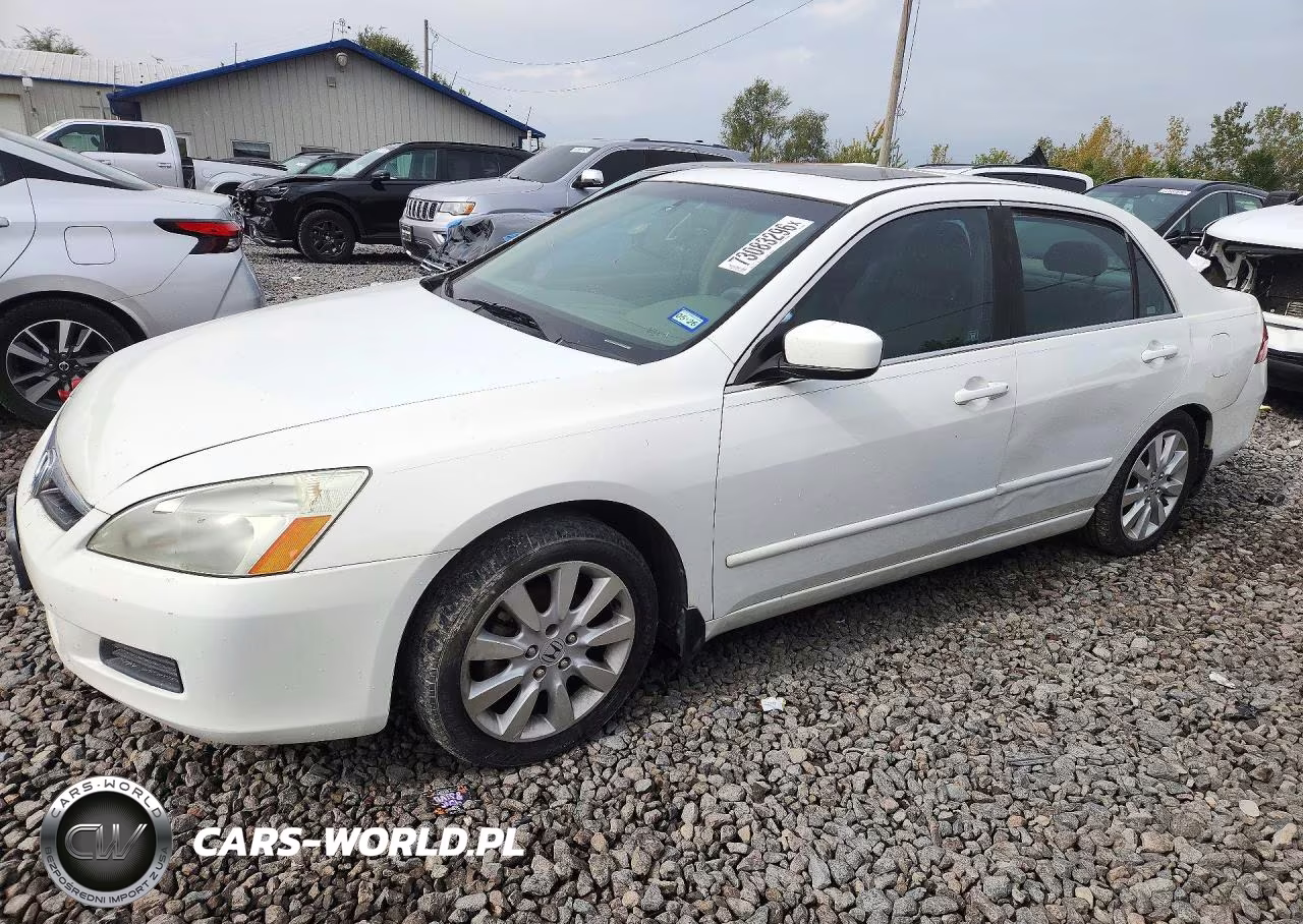 2007 Honda Accord Ex VIN:1HGCM66527A082889 - 1