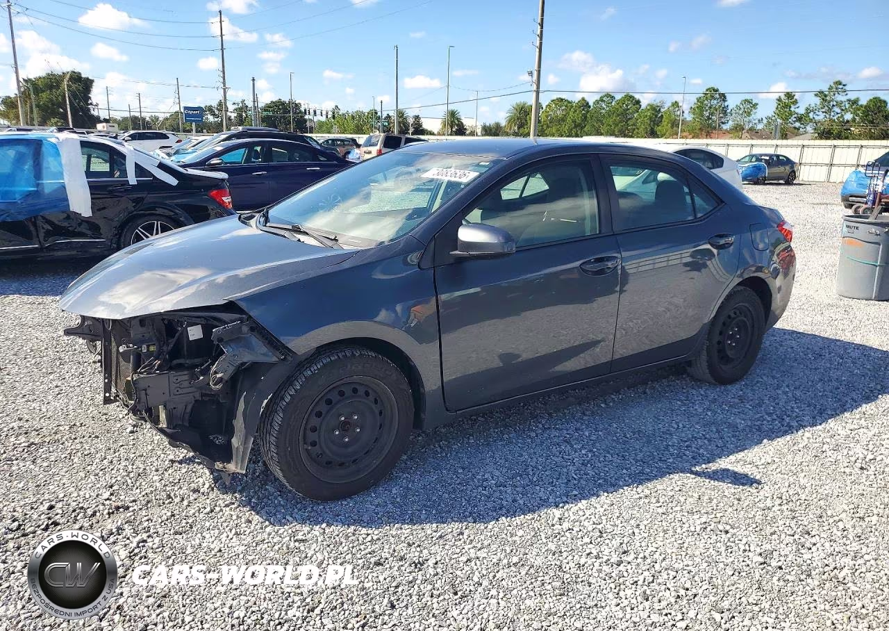 2015 Toyota Corolla Le VIN:2T1BURHEXFC326713 - 1