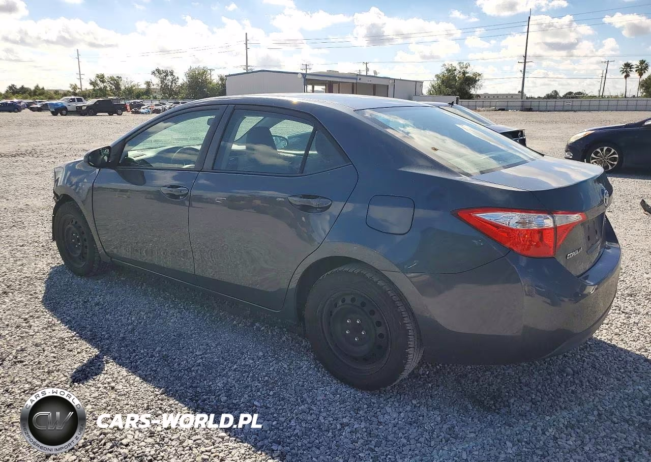 2015 Toyota Corolla Le VIN:2T1BURHEXFC326713 - 2