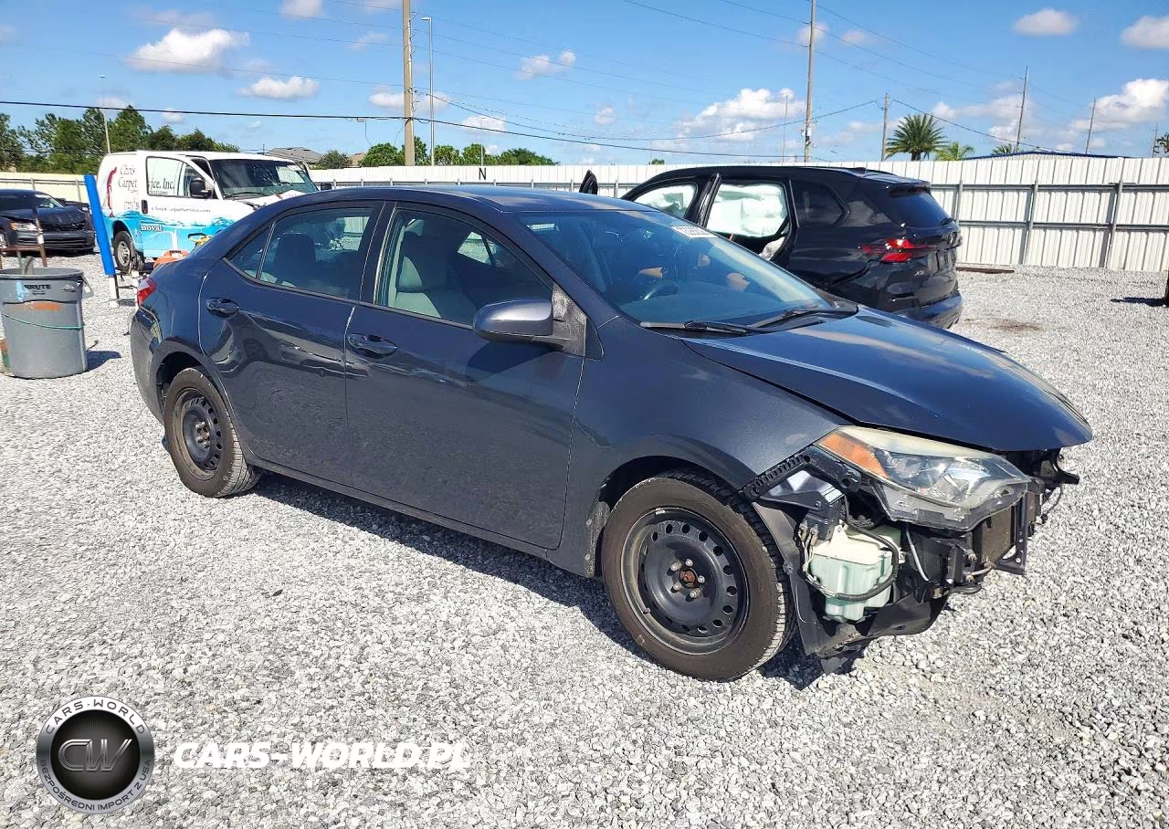 2015 Toyota Corolla Le VIN:2T1BURHEXFC326713 - 4