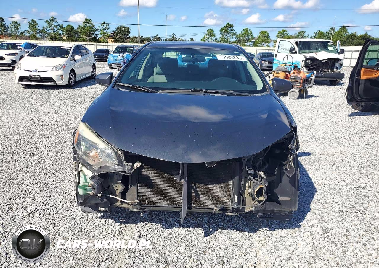 2015 Toyota Corolla Le VIN:2T1BURHEXFC326713 - 5
