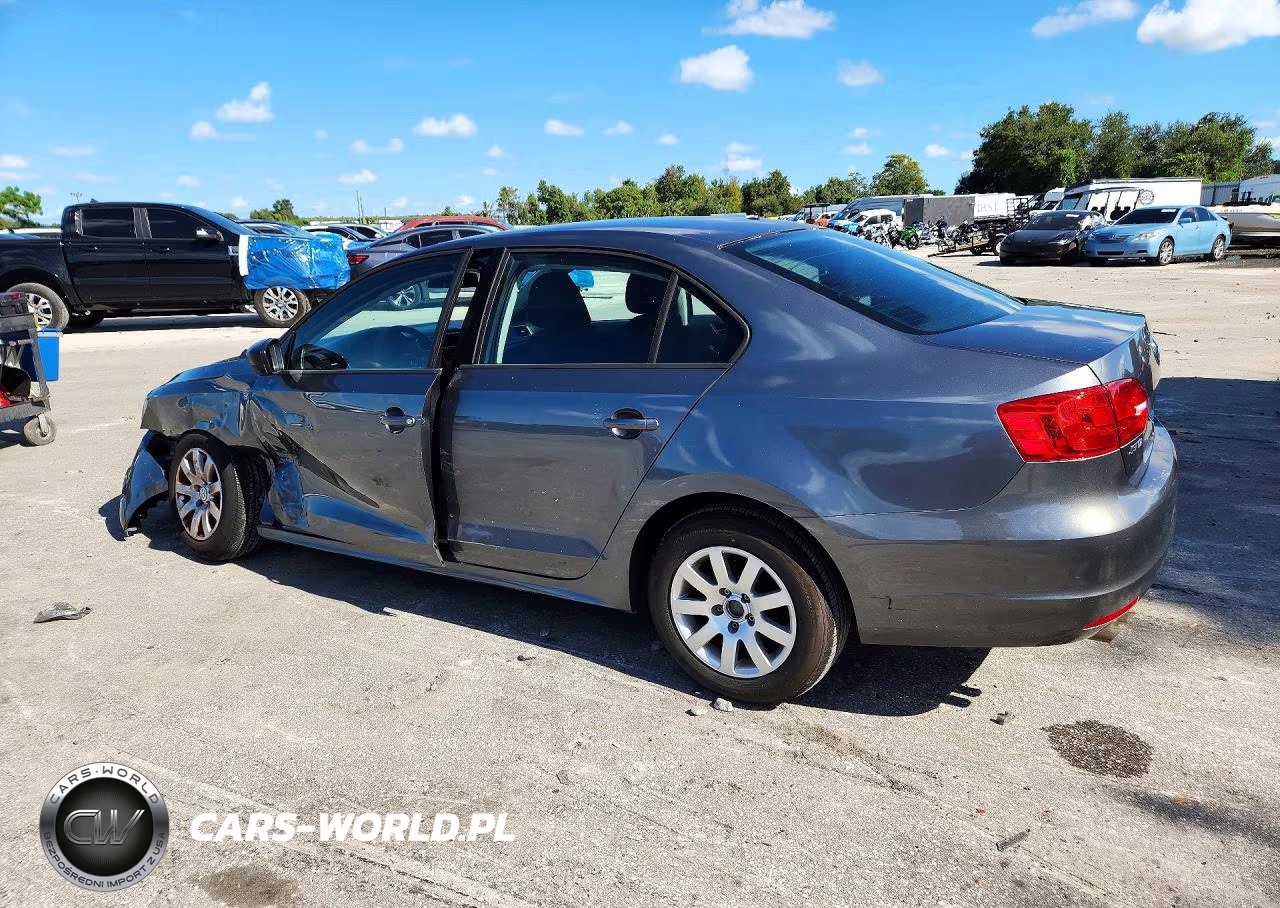 2011 Volkswagen Jetta Base VIN:3VW2K7AJ3BM103932 - 2