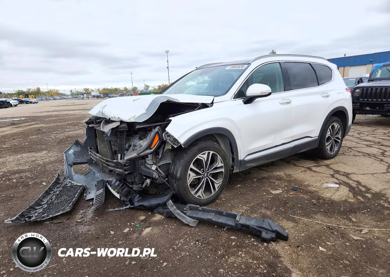 2019 Hyundai Santa Fe Ultimate 2.0T VIN:5NMS5CAA7KH107780 - 1