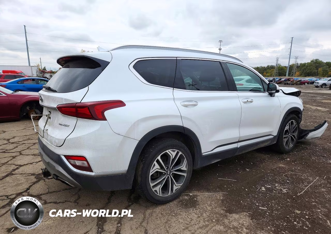 2019 Hyundai Santa Fe Ultimate 2.0T VIN:5NMS5CAA7KH107780 - 3