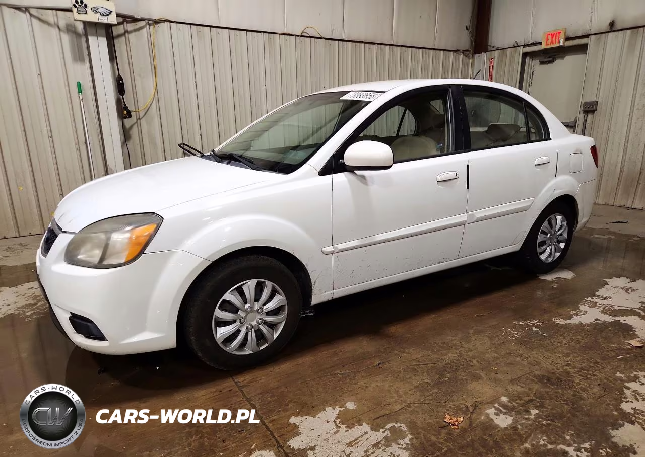 2011 Kia Rio Lx VIN:KNADH4A32B6955566 - 1