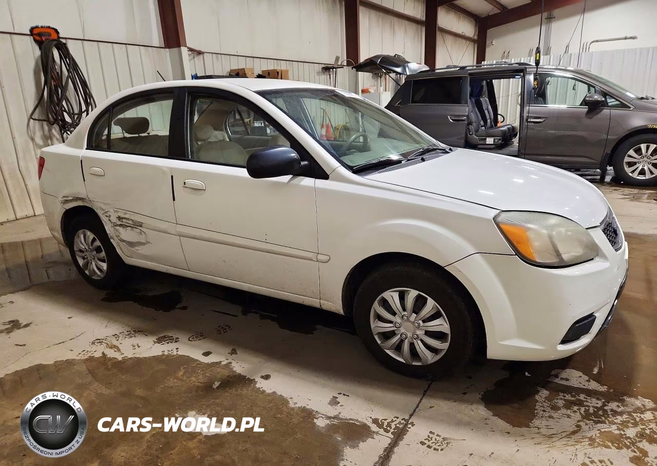 2011 Kia Rio Lx VIN:KNADH4A32B6955566 - 4