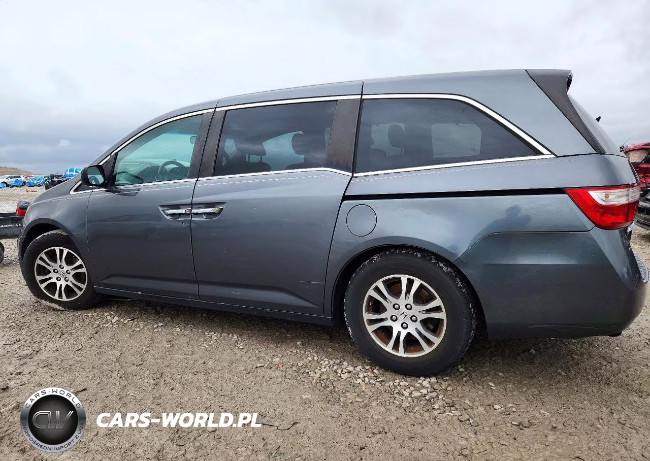 2012 Honda Odyssey Exl VIN:5FNRL5H61CB124210 - 2