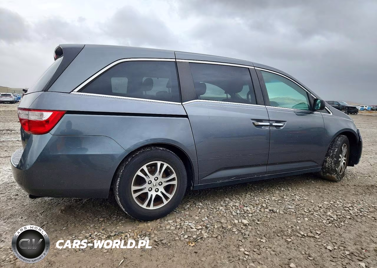 2012 Honda Odyssey Exl VIN:5FNRL5H61CB124210 - 3
