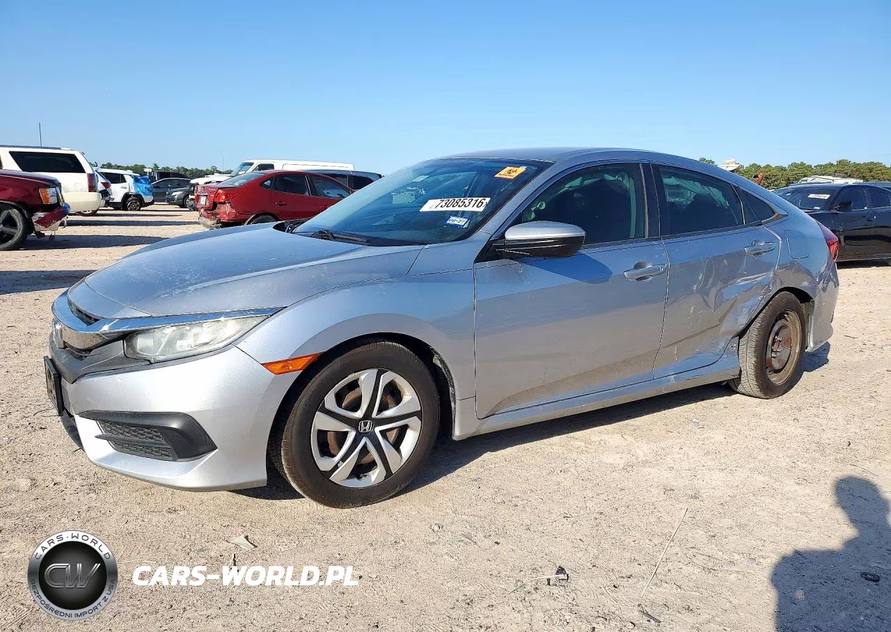 2016 Honda Civic Lx VIN:19XFC2F55GE079196 - 1