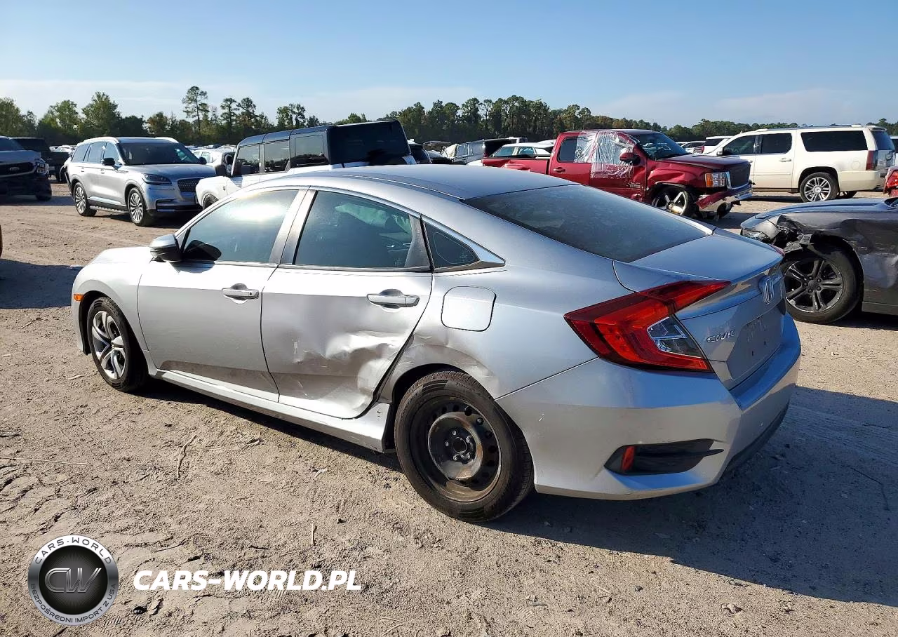 2016 Honda Civic Lx VIN:19XFC2F55GE079196 - 2