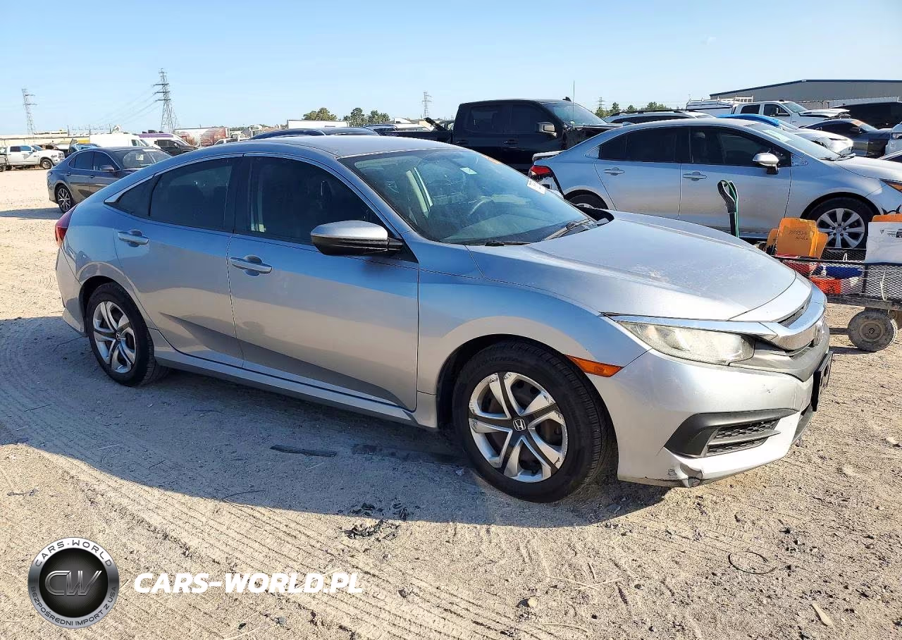 2016 Honda Civic Lx VIN:19XFC2F55GE079196 - 4