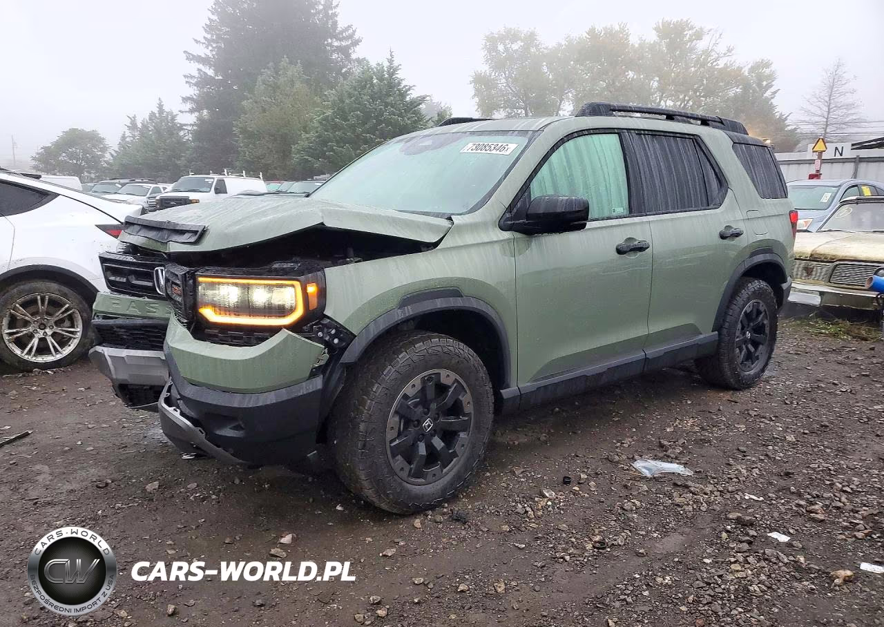 2026 Honda Passport Trailsport Elite VIN:5FNYF9H85TB093880 - 1