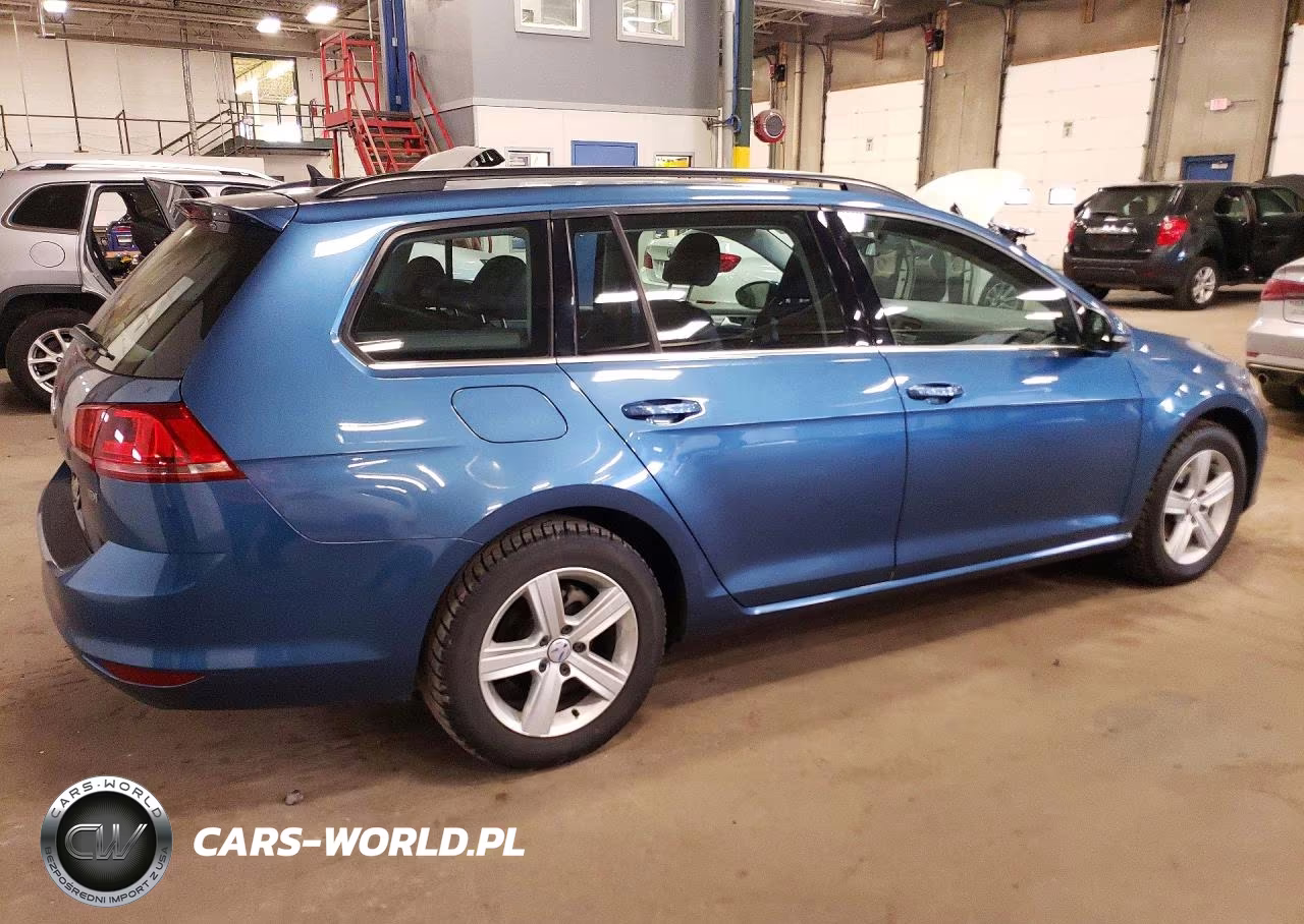 2015 Volkswagen Golf Sportwagen Tdi S VIN:3VWCA7AU1FM503009 - 3