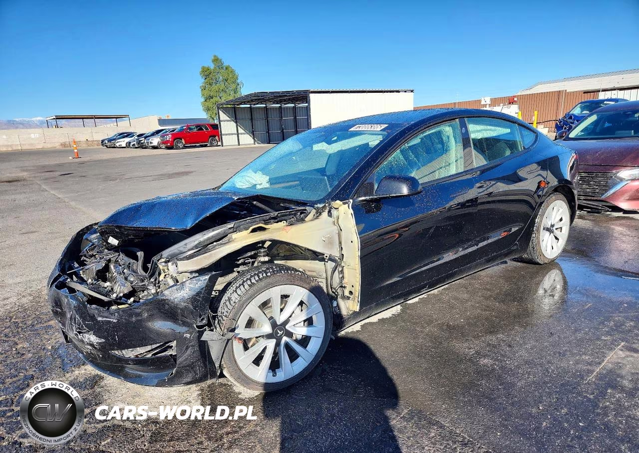2022 Tesla Model 3 VIN:5YJ3E1EA5NF291397 - 1