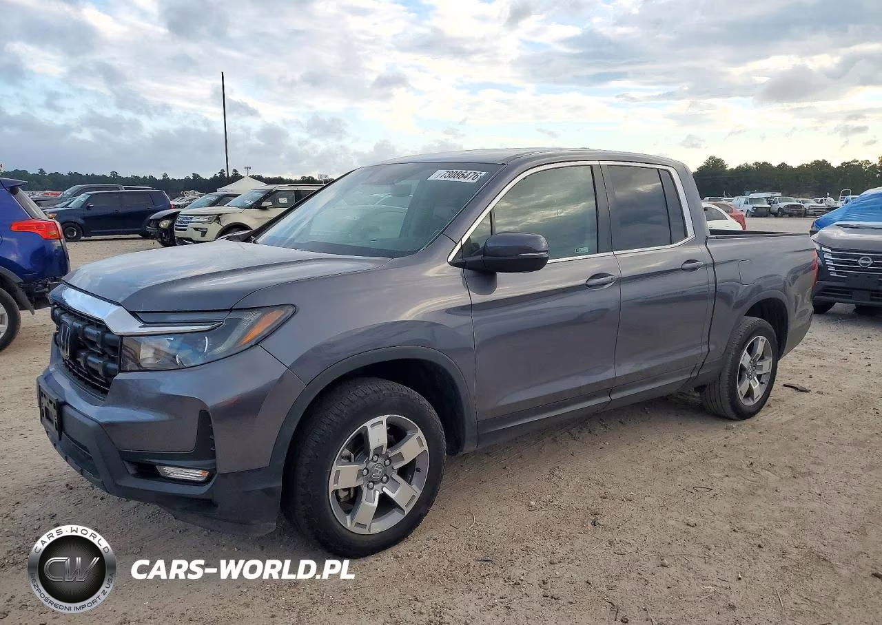 2025 Honda Ridgeline Rtl VIN:5FPYK3F54SB037601 - 1