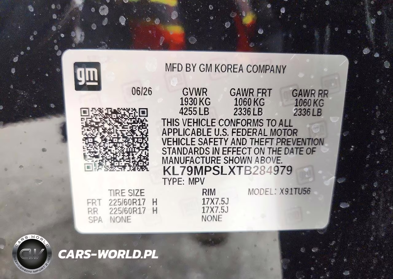 2026 Chevrolet Trailblazer Lt VIN:KL79MPSLXTB284979 - 13