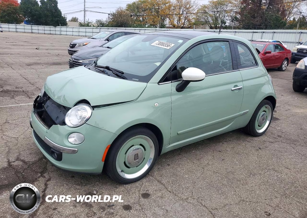 2015 Fiat 500 Lounge VIN:3C3CFFCRXFT514124 - 1