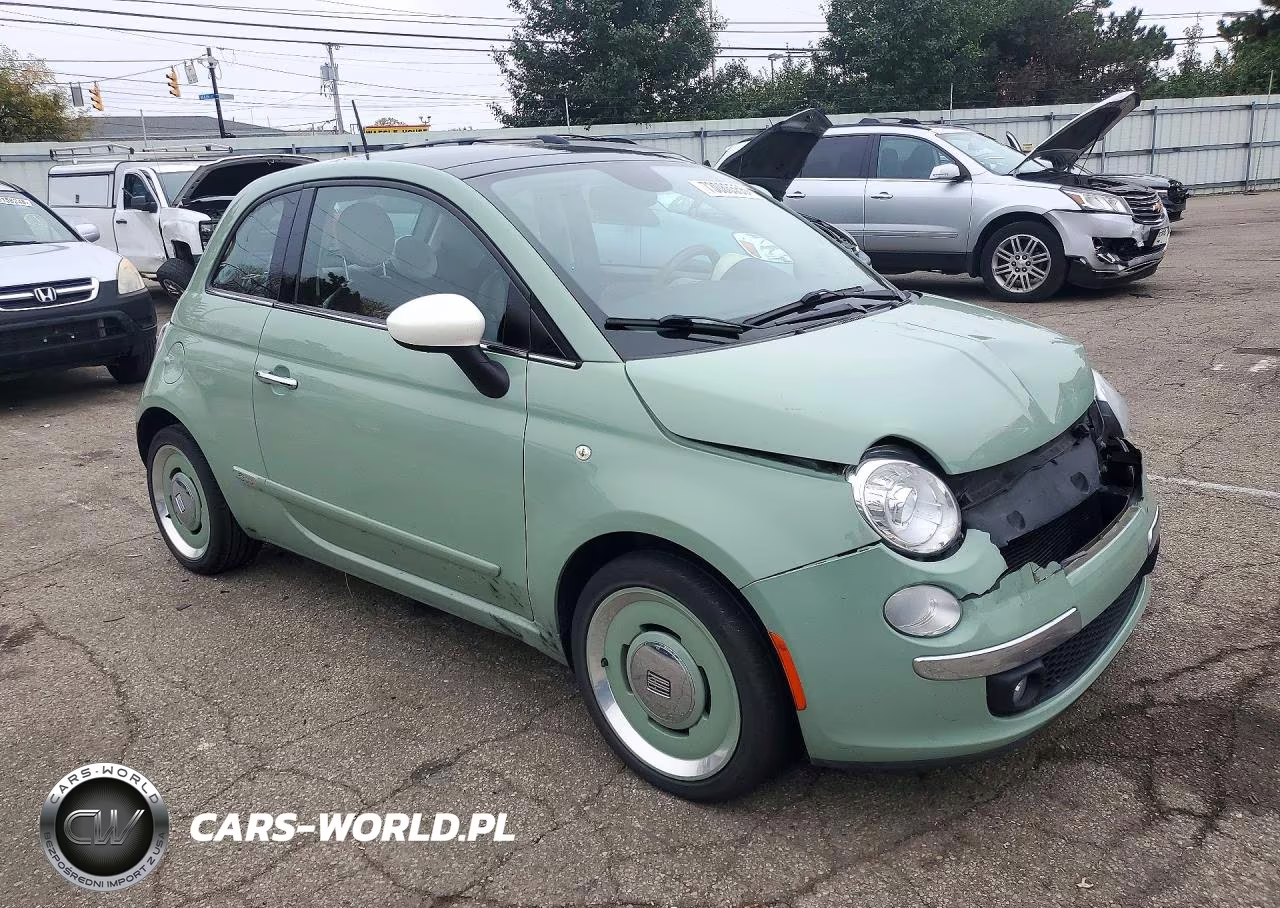 2015 Fiat 500 Lounge VIN:3C3CFFCRXFT514124 - 4