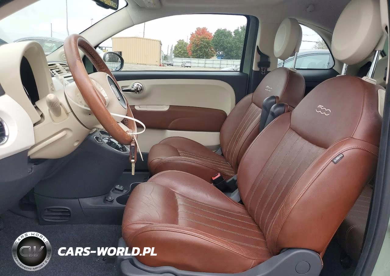 2015 Fiat 500 Lounge VIN:3C3CFFCRXFT514124 - 7