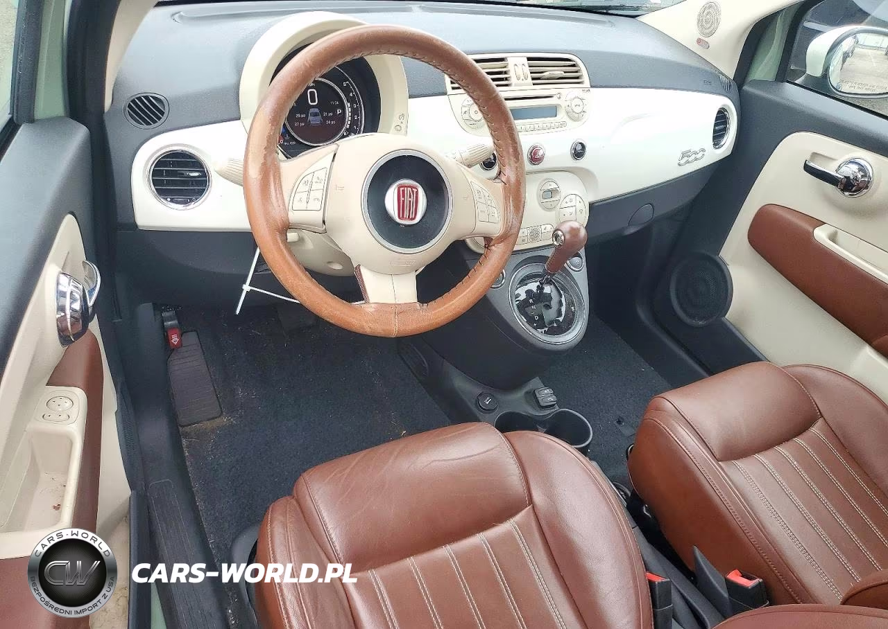 2015 Fiat 500 Lounge VIN:3C3CFFCRXFT514124 - 8