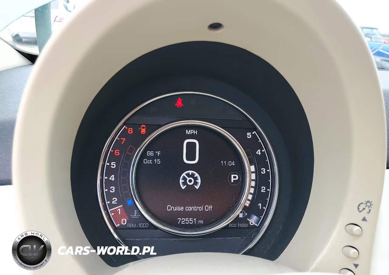 2015 Fiat 500 Lounge VIN:3C3CFFCRXFT514124 - 9