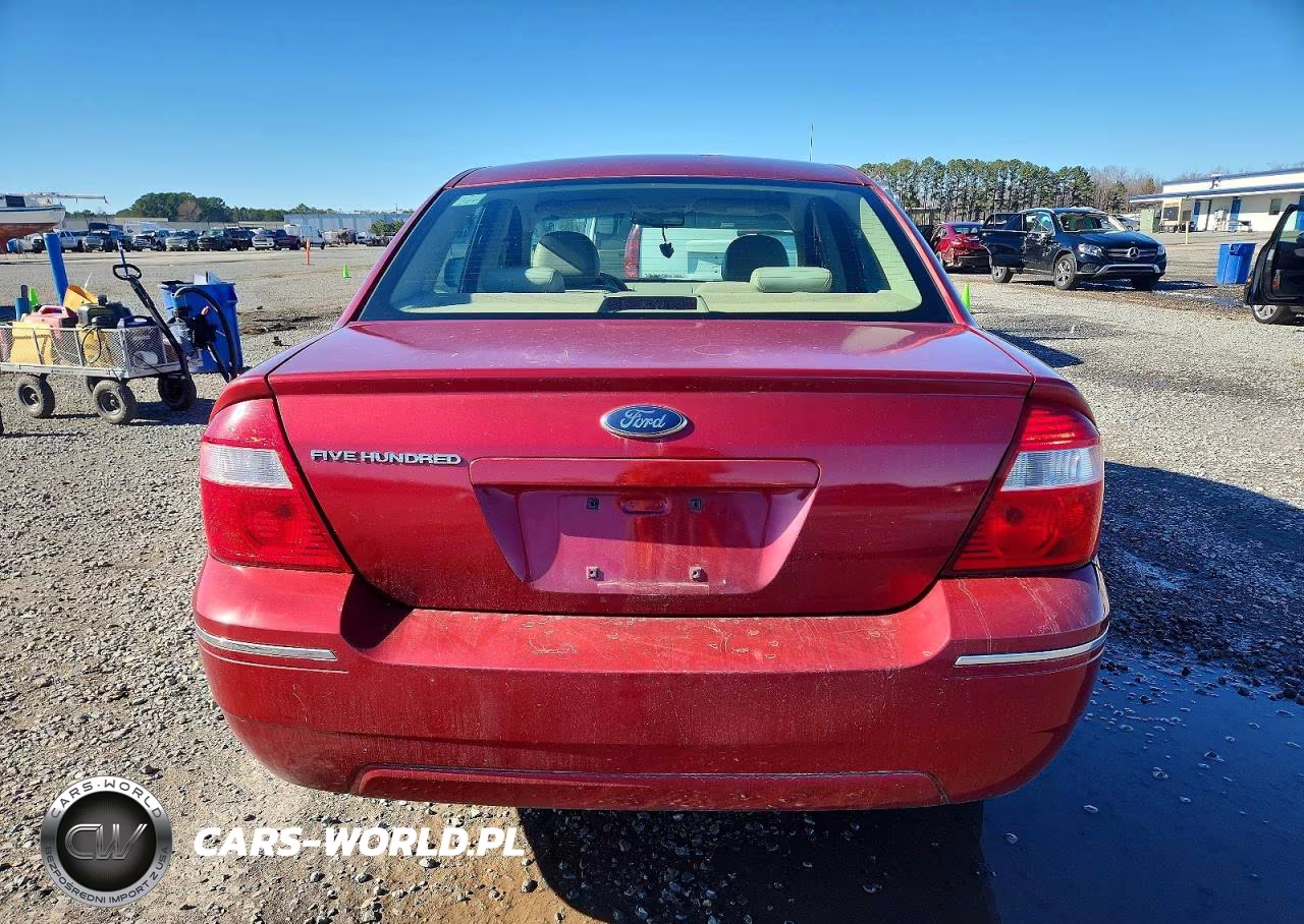2005 Ford Five Hundred Sel VIN:1FAFP24105G178337 - 6