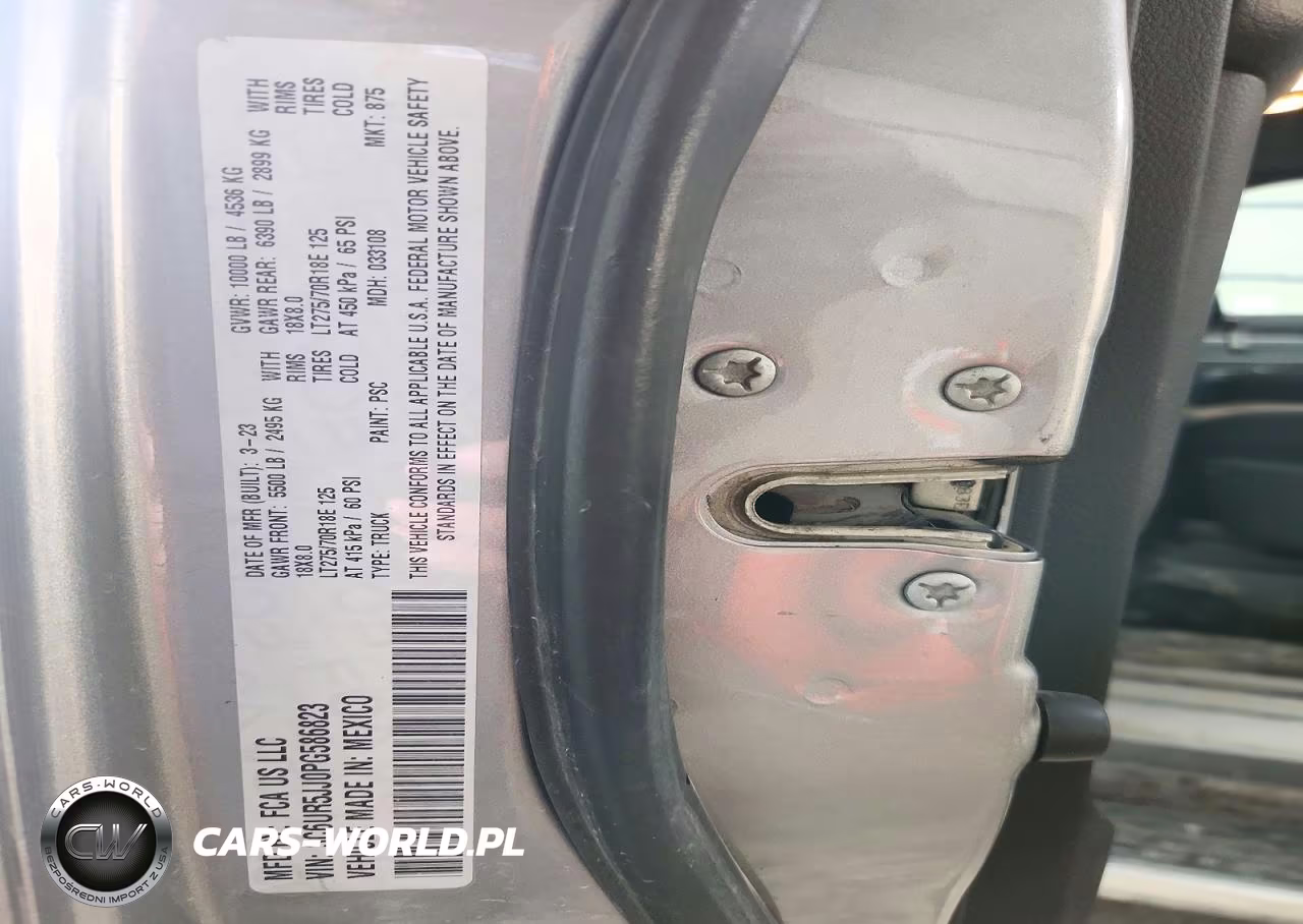 2023 Ram 2500 Big Horn VIN:3C6UR5JJ0PG586823 - 12