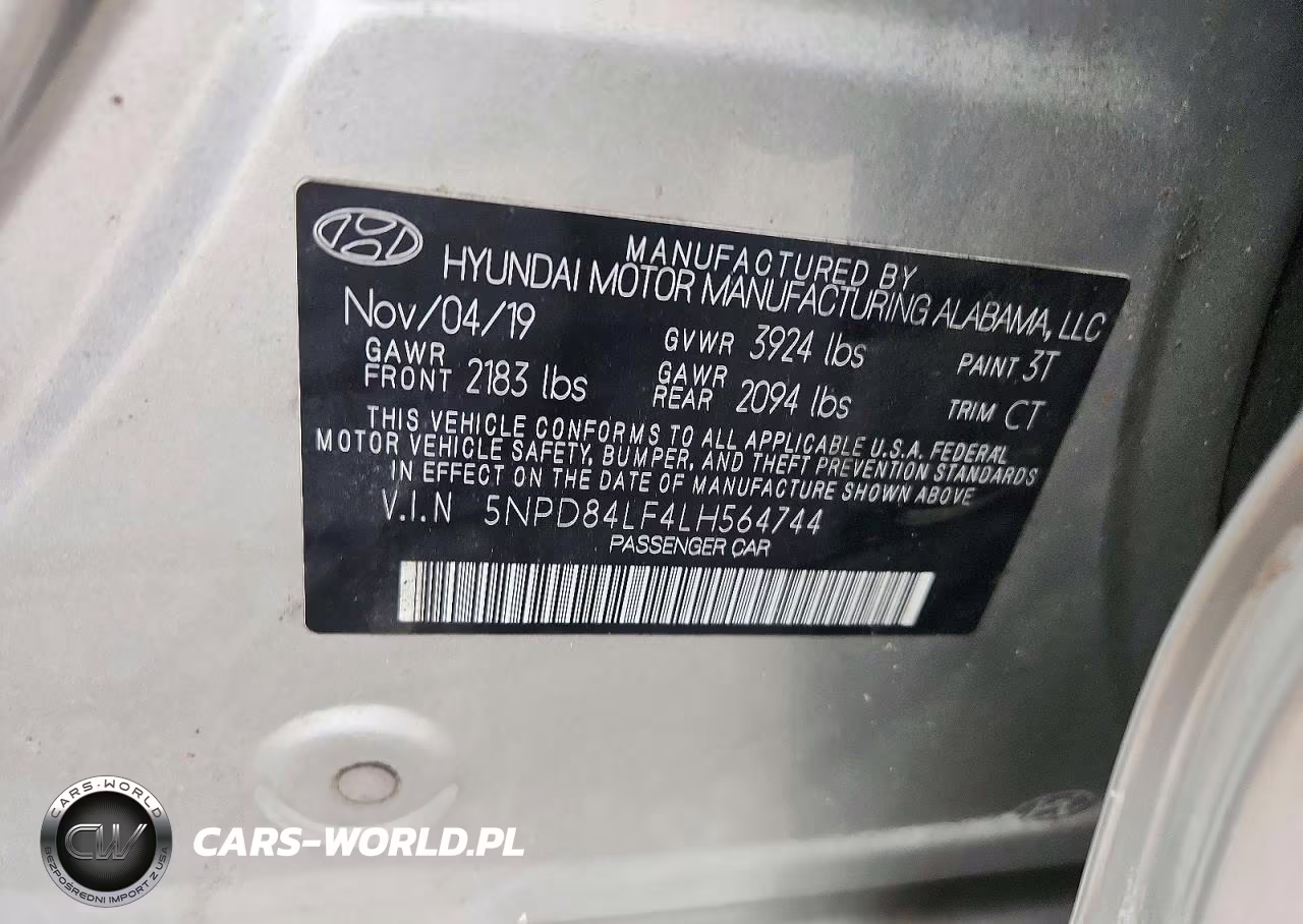 2020 Hyundai Elantra Sel VIN:5NPD84LF4LH564744 - 13