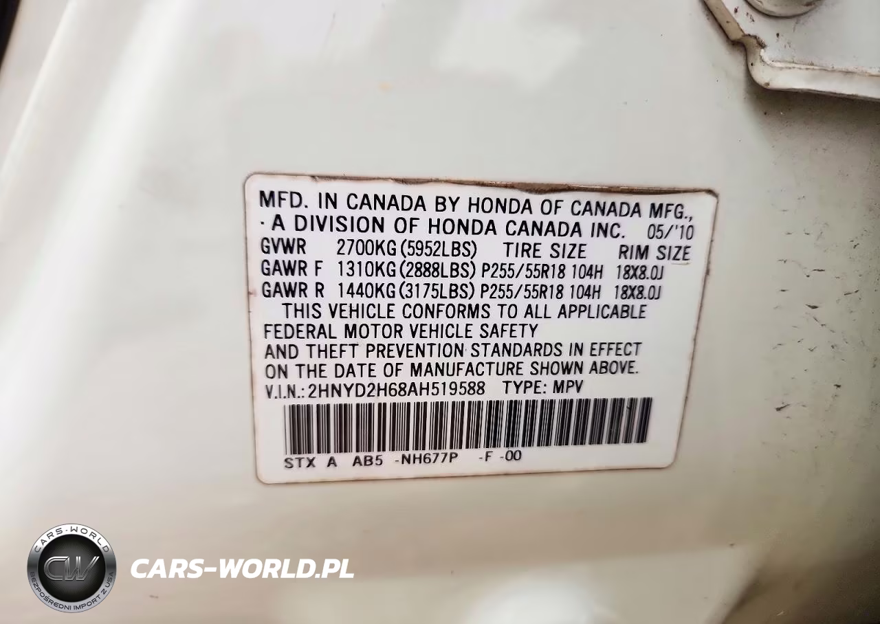 2010 Acura Mdx Technology VIN:2HNYD2H68AH519588 - 13
