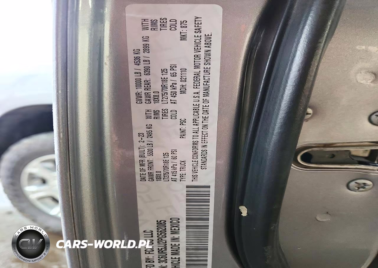 2023 Ram 2500 Big Horn VIN:3C6UR5JJ2PG562085 - 12