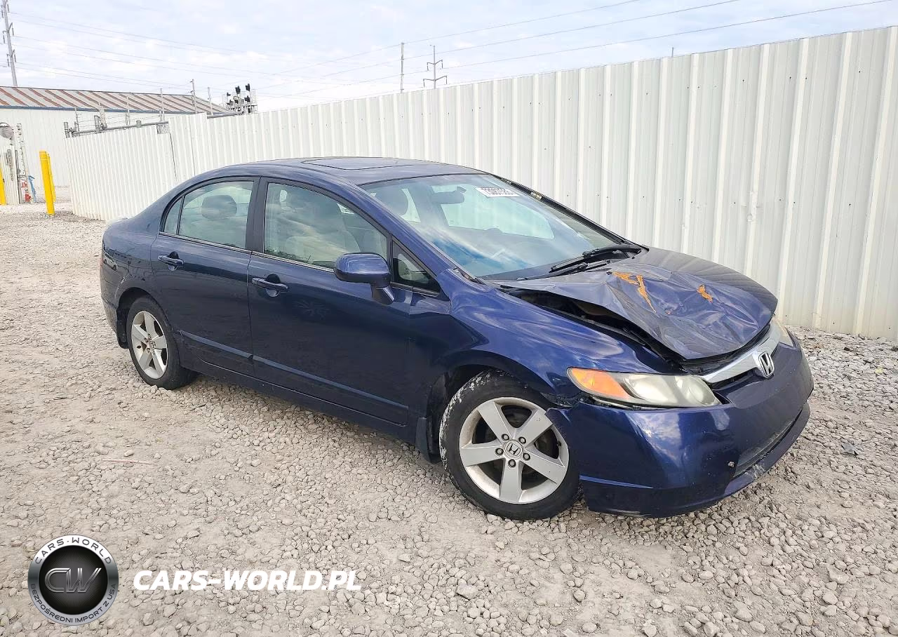 2007 Honda Civic Ex VIN:1HGFA16867L031502 - 4