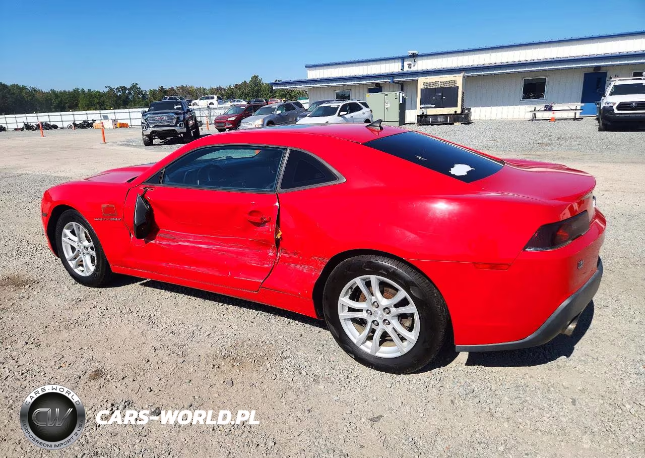 2015 Chevrolet Camaro Lt VIN:2G1FD1E37F9255629 - 2