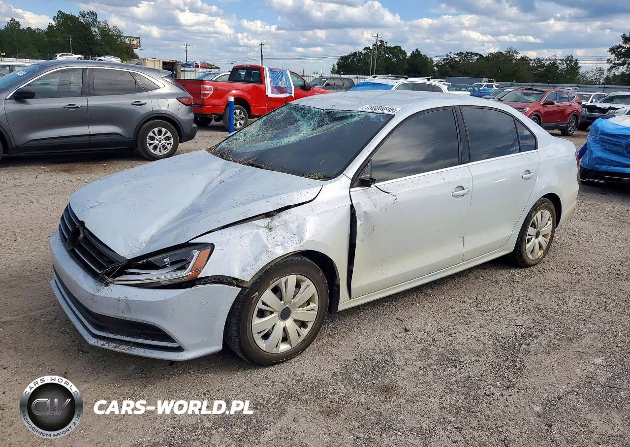 2017 Volkswagen Jetta S VIN:3VW167AJ5HM381384 - 1
