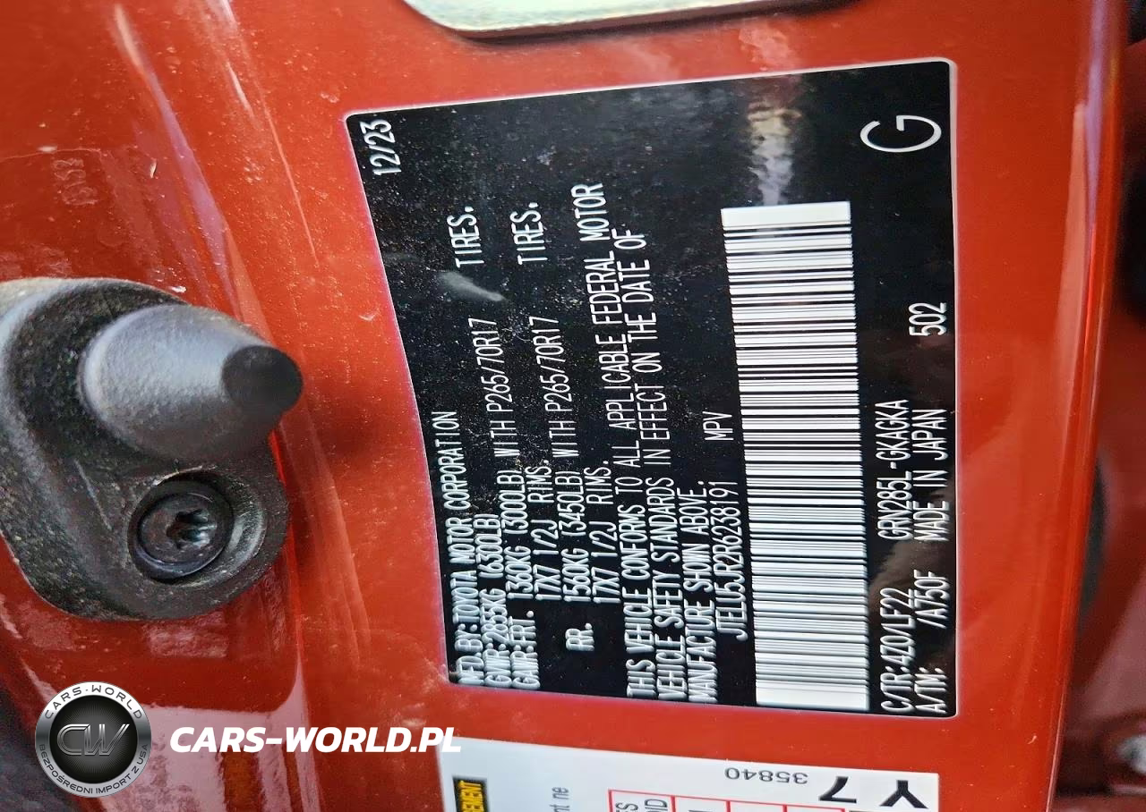 2024 Toyota 4Runner Trd Pro VIN:JTELU5JR2R6238191 - 13