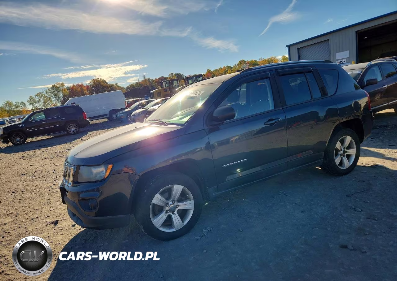 2014 Jeep Compass Sport VIN:1C4NJDBBXED718809 - 1