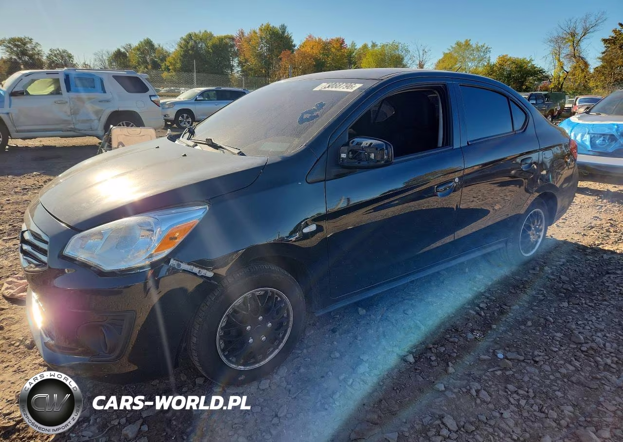 2019 Mitsubishi Mirage G4 Es VIN:ML32F3FJ3KHF12614 - 1