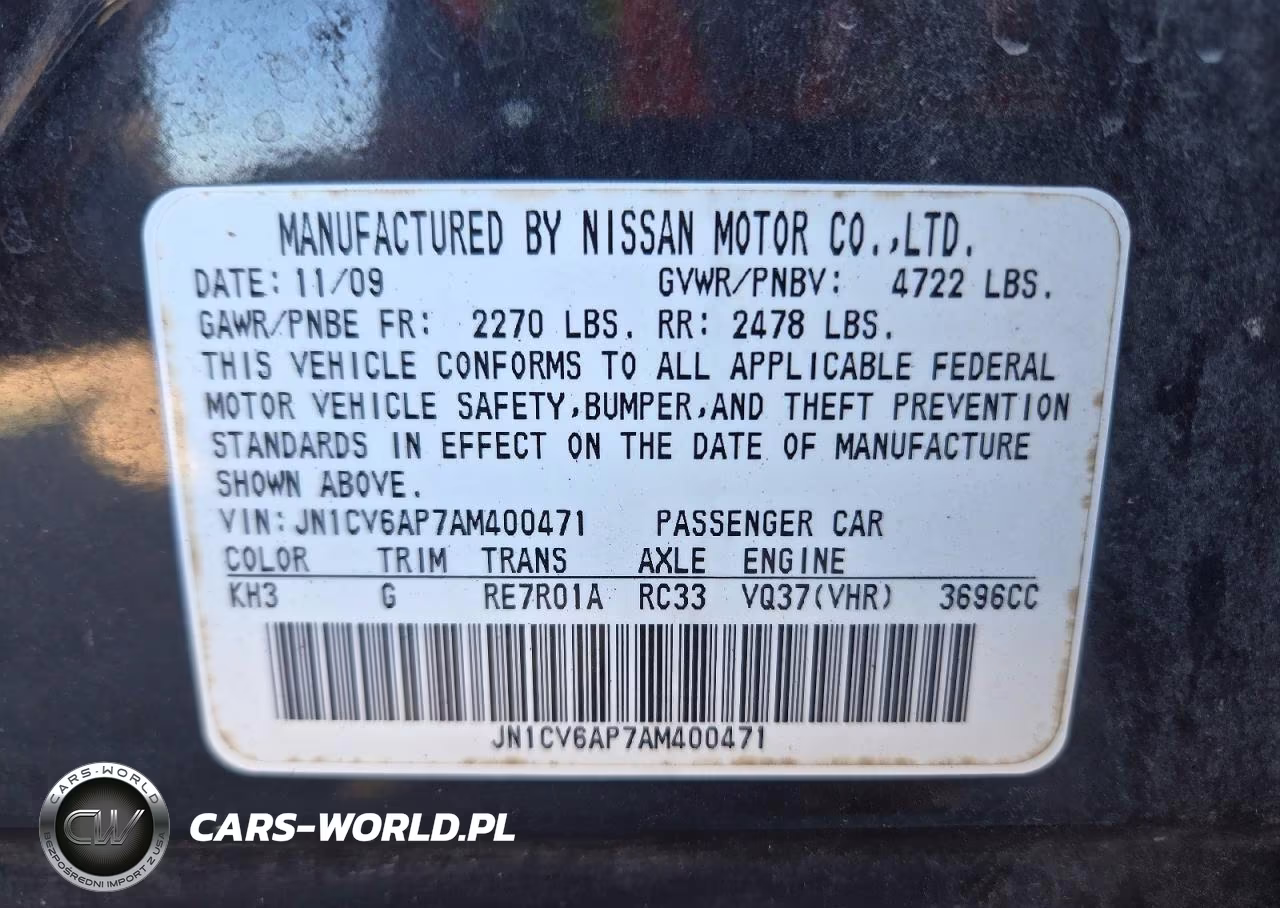 2010 Infiniti G37 Sedan Base VIN:JN1CV6AP7AM400471 - 12