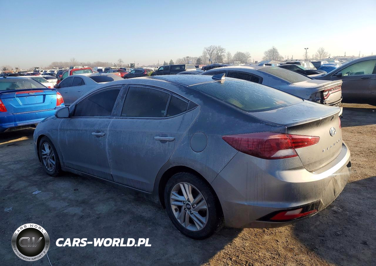 2020 Hyundai Elantra Sel VIN:5NPD84LF3LH540693 - 2