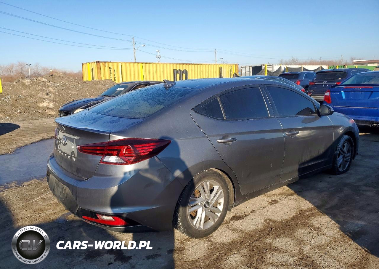 2020 Hyundai Elantra Sel VIN:5NPD84LF3LH540693 - 3