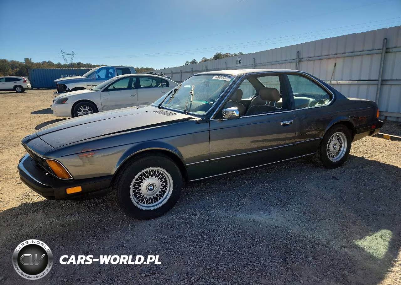 1984 BMW 633 Csi VIN:WBAEB7409E6728145 - 1