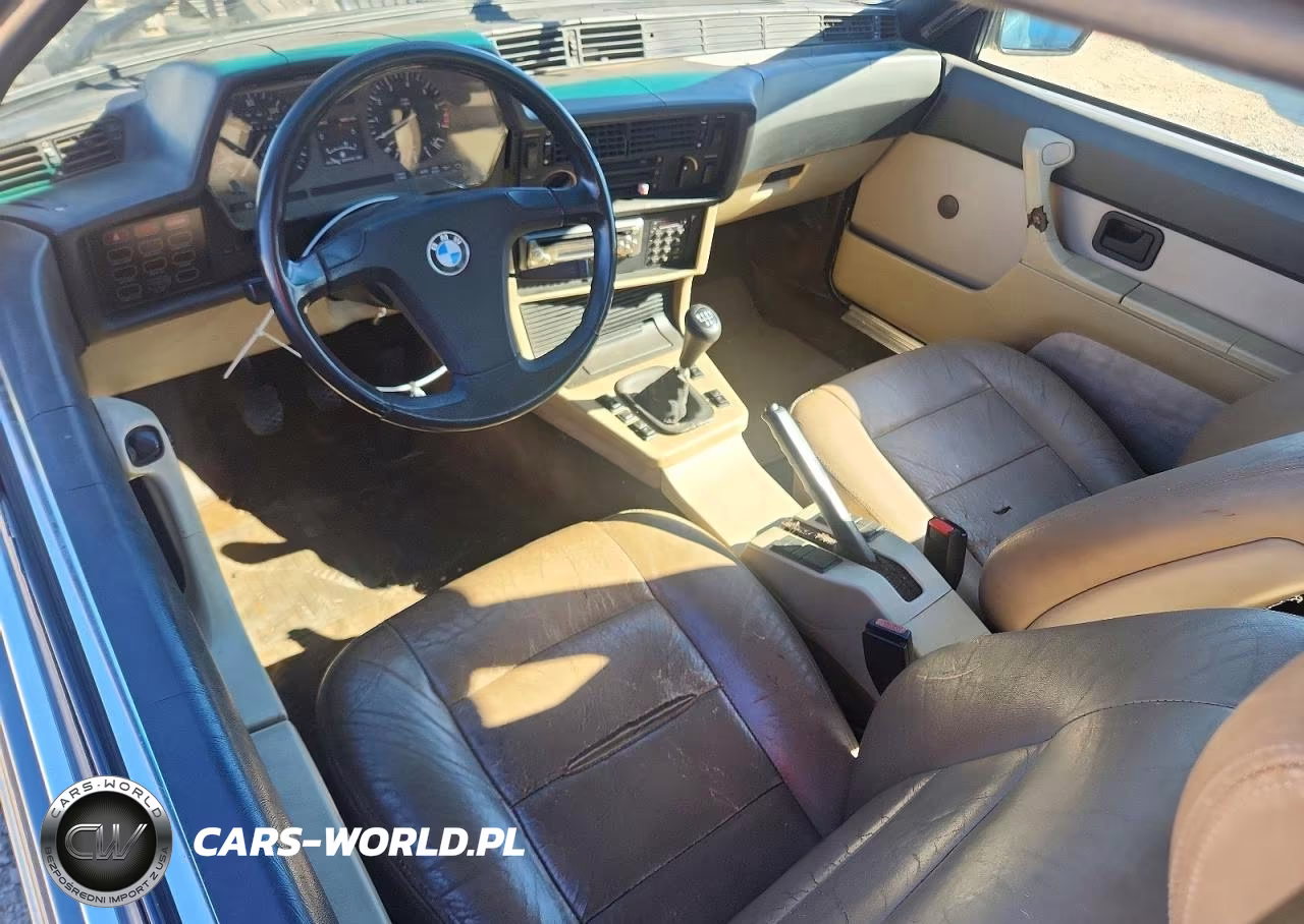 1984 BMW 633 Csi VIN:WBAEB7409E6728145 - 8