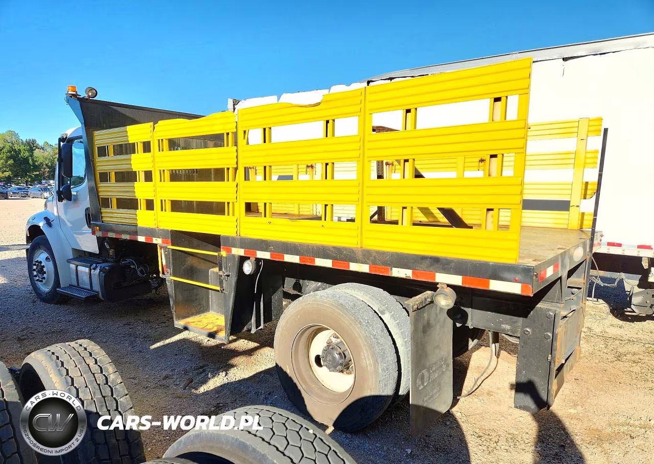 2014 Freightliner Business Class M2 Flatbed Truck VIN:1FVACXDT1EHFR6972 - 2